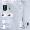 Hymeago Electric Spin Scrubber, Electric Cleaning Brush with Display and 4 Replaceable Brush Heads, 2 Speeds and 3 Angles Adjustable, Cordless Power Scrubber with Extension Arm for Bathroom Floor Tile - Image 6